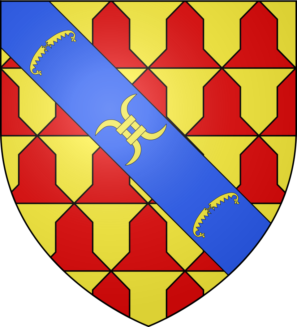Fayl:Blason ville fr Canisy (Manche).svg