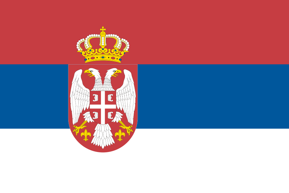 Fayl:Flag of Serbia (2004–2010).svg