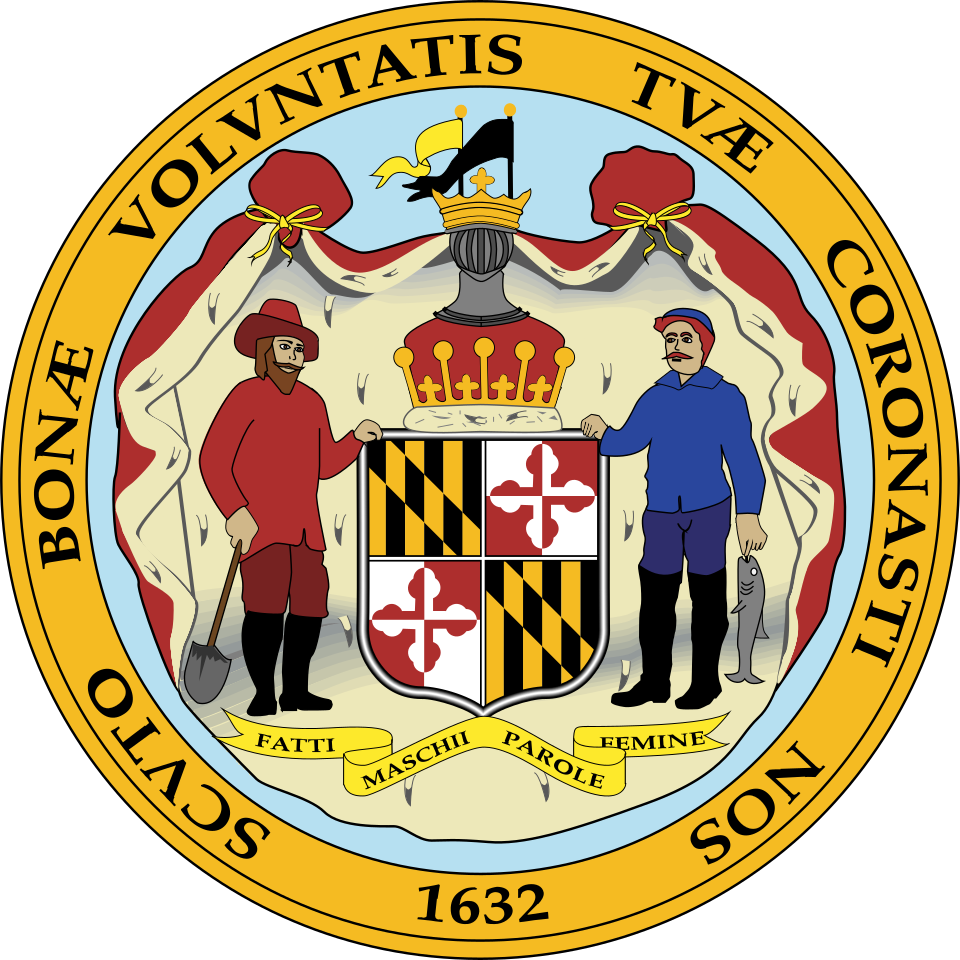 Fayl:Seal of Maryland (reverse).svg