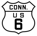 U.S. Route 6 marker
