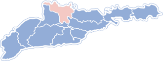 Zastavnivskiy tumani xaritada