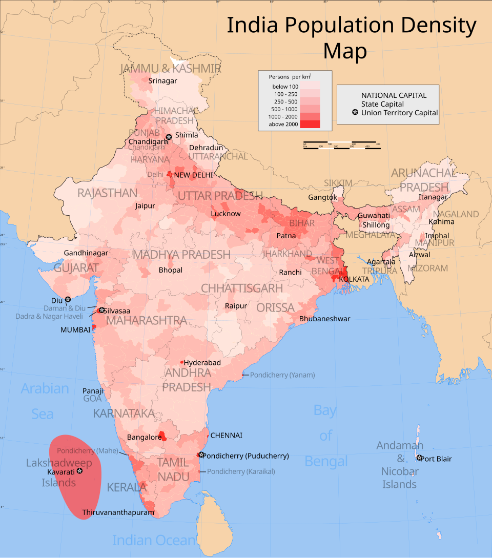 Fayl:India population density map en.svg