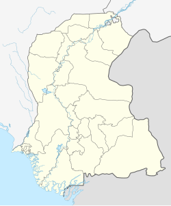 Shoh Abdulatif Bhittay ziyoratgohi is located in Sindh