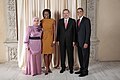 Recep Tayyip Erdoğan va Emine Erdoğan Barack Obama va uning rafiqasi bilan (New York, AQSh).