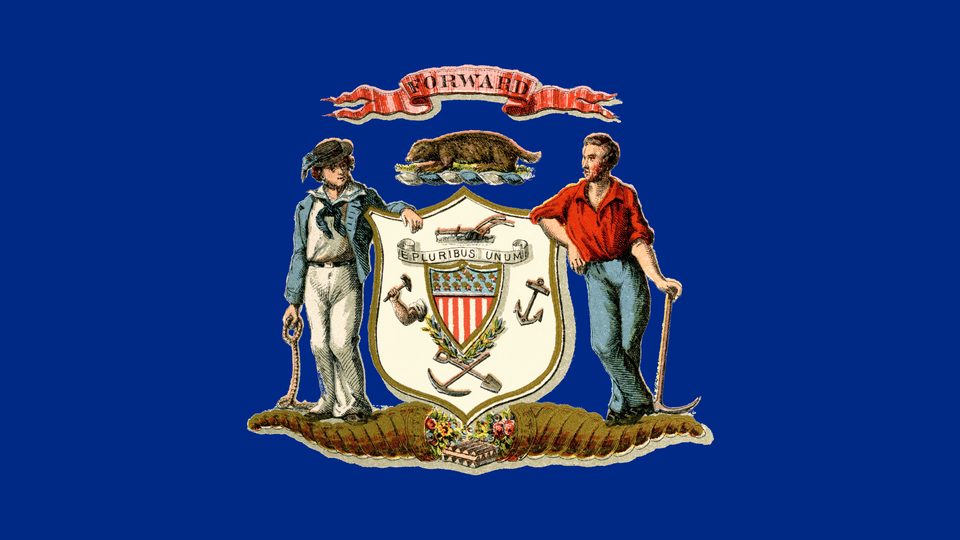 Fayl:Flag of Wisconsin (1866–1913).png