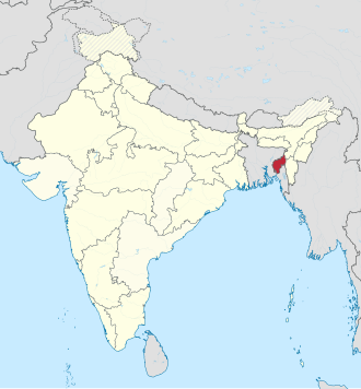 Tripura xaritada