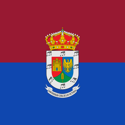 Fayl:Bandera de Sanchidrián.svg