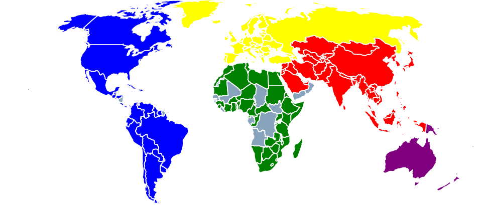 Fayl:International Badminton Federation member nations.svg
