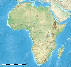 Location map/data/Afrika is located in Africa