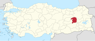 Bingöl in Turkey.svg