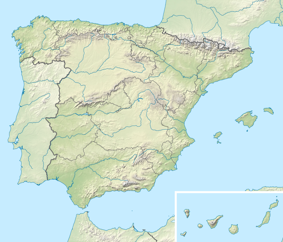 Fayl:Spain rel location map.svg