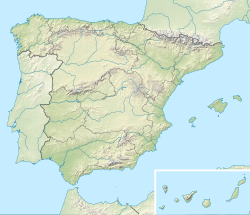 Location map/data/Spain is located in Spain