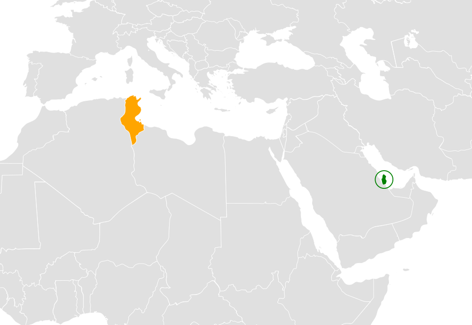Fayl:Tunisia-Qatar Locator.svg