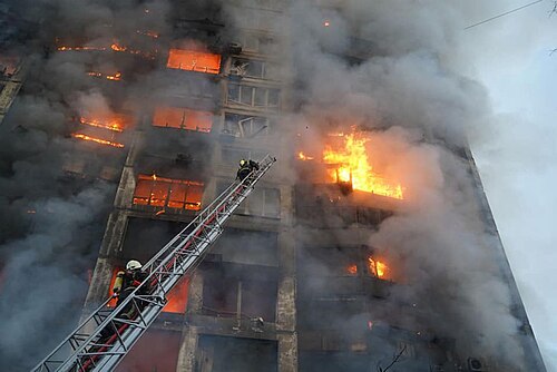 Svyatoshinskiy tumanidagi 16 qavatli bino 15 mart
