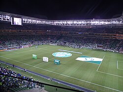 Allianz Parquedagi birinchi rasmiy oʻyin. 2014-yil 19-noyabr