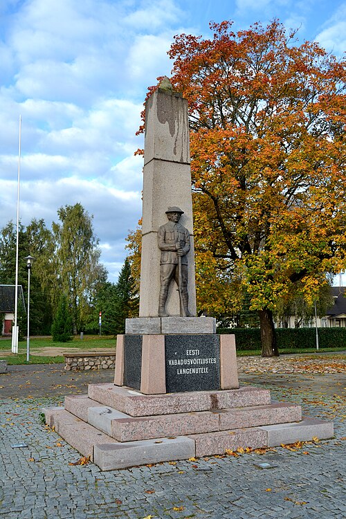 Fayl:Vabadussõja mälestussammas, Kohila.jpg