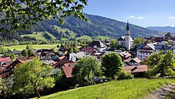 Skyline of Bad Hindelang