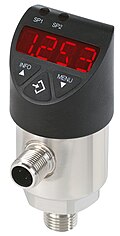 LED ekranli difmanometr