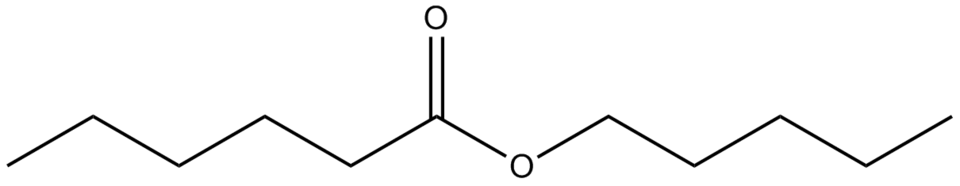 Fayl:Pentyl hexanoate.png