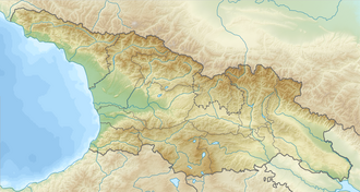 Location map/data/Georgia (country) is located in Georgia