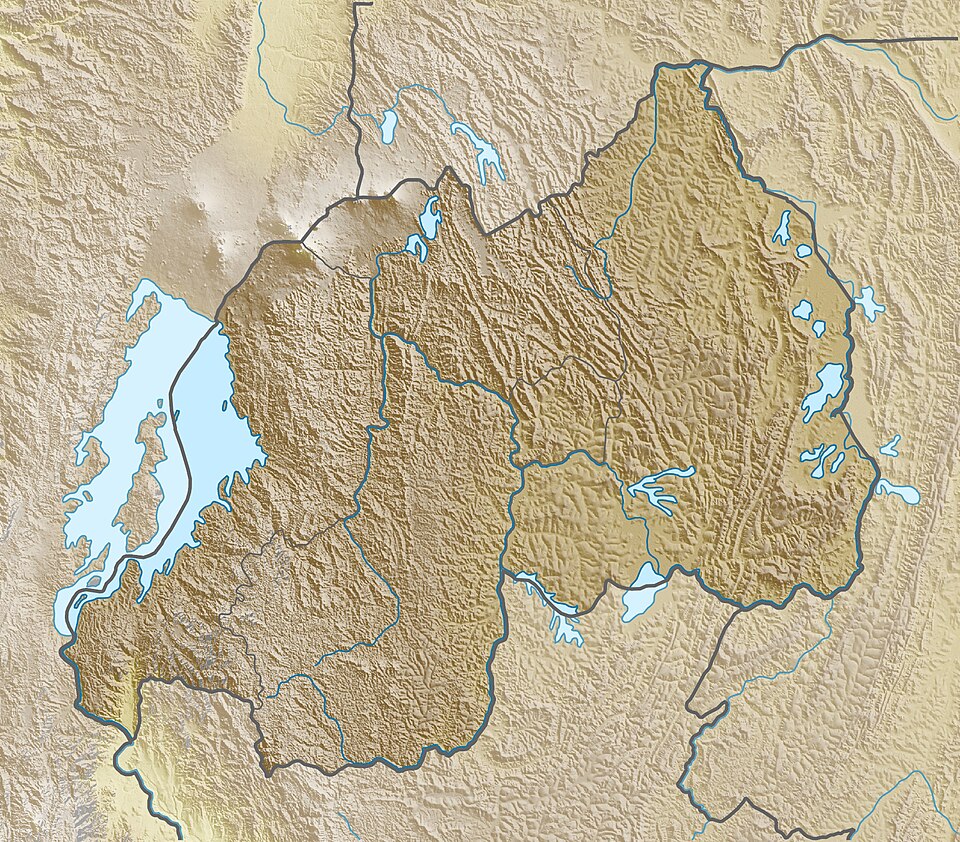 Fayl:Rwanda relief location map.jpg