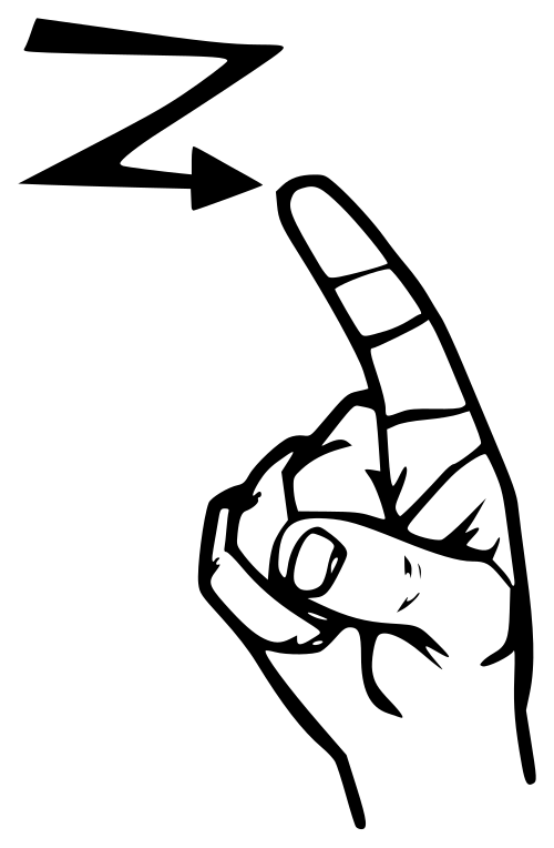 Fayl:Sign language Z.svg