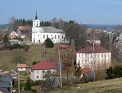 Skyline of Jamné nad Orlicí