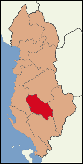 Fayl:Albania location Berat.svg