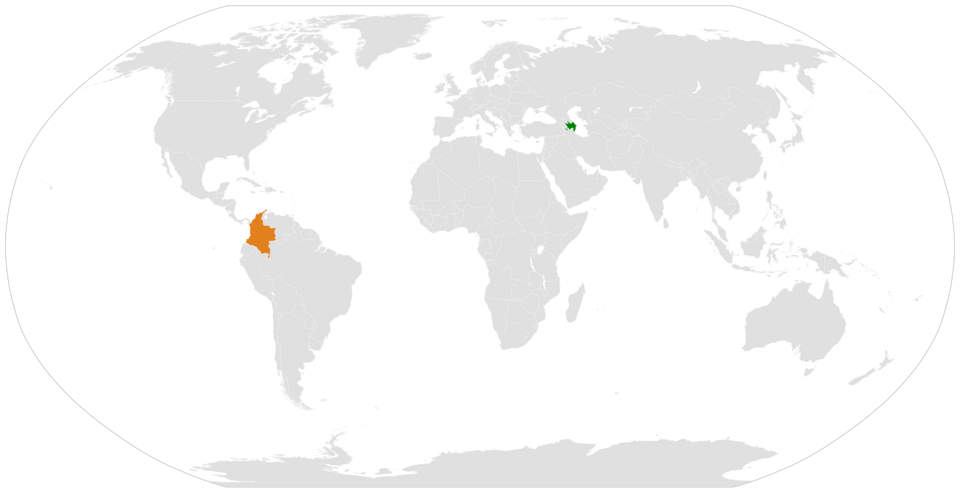 Fayl:Azerbaijan Colombia Locator.png