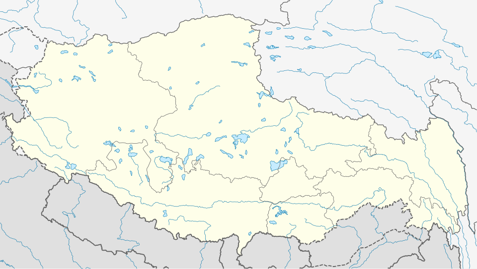 Fayl:China Tibet location map.svg