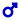 Fayl:Male symbol (heavy blue).svg