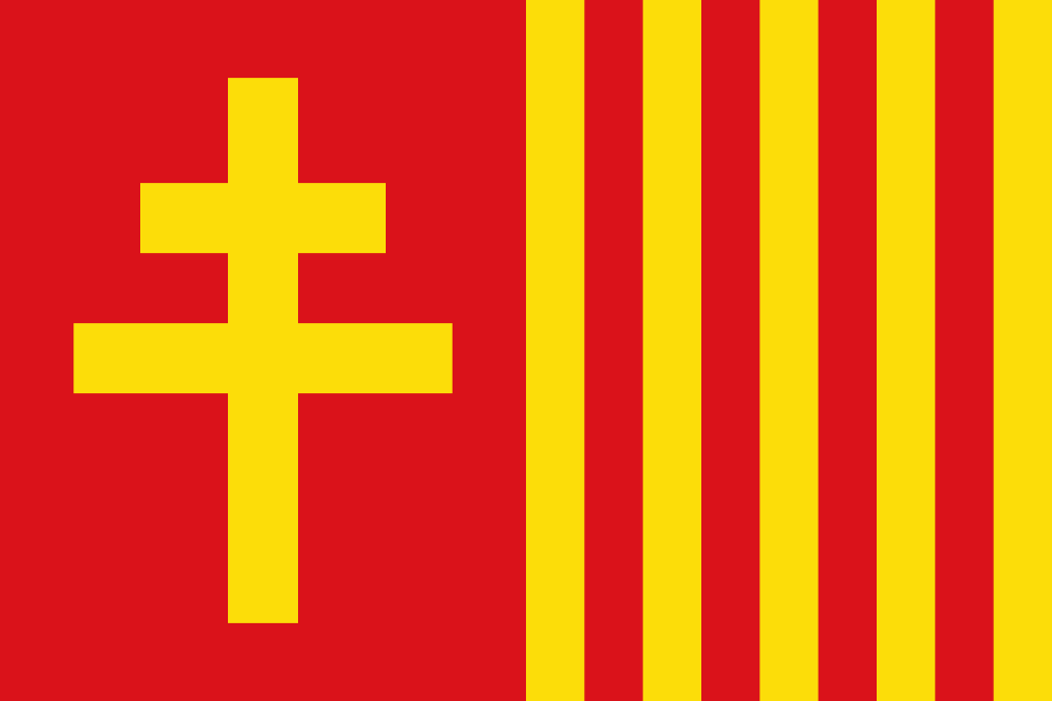 Fayl:Bandera de Besalú.svg