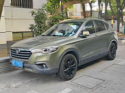 Besturn X80 old qismining ko'rinishi