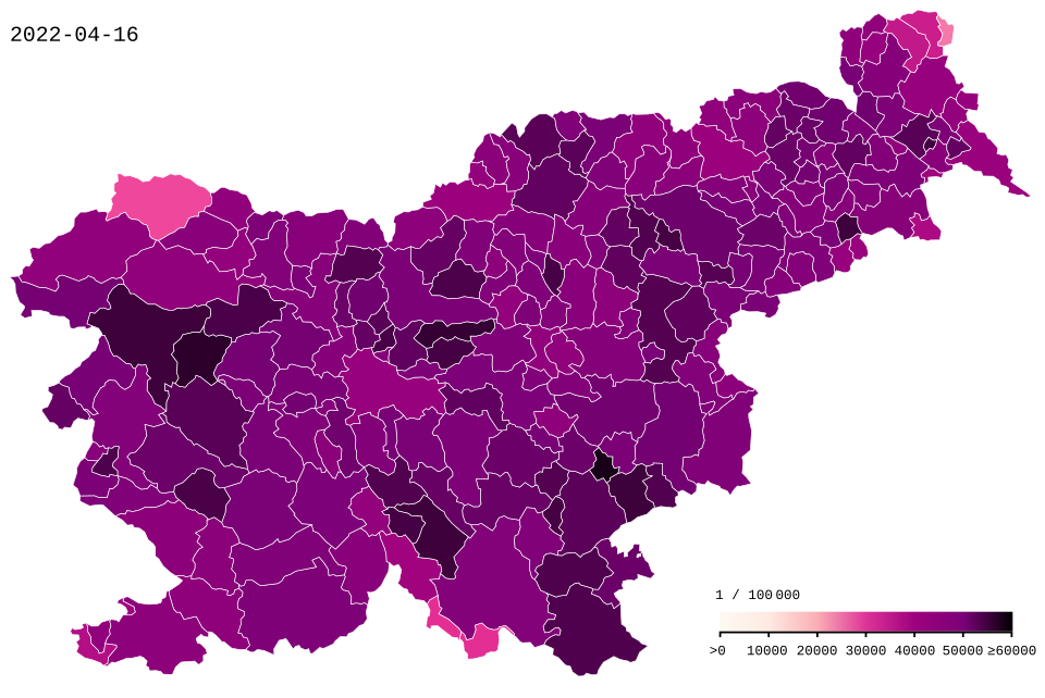 Fayl:COVID-19 Slovenia cases per capita.svg
