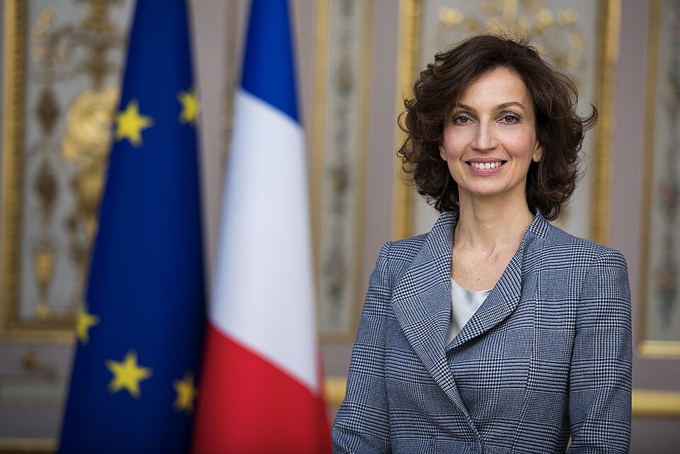 Fayl:Didier Plowy - Audrey Azoulay.jpg