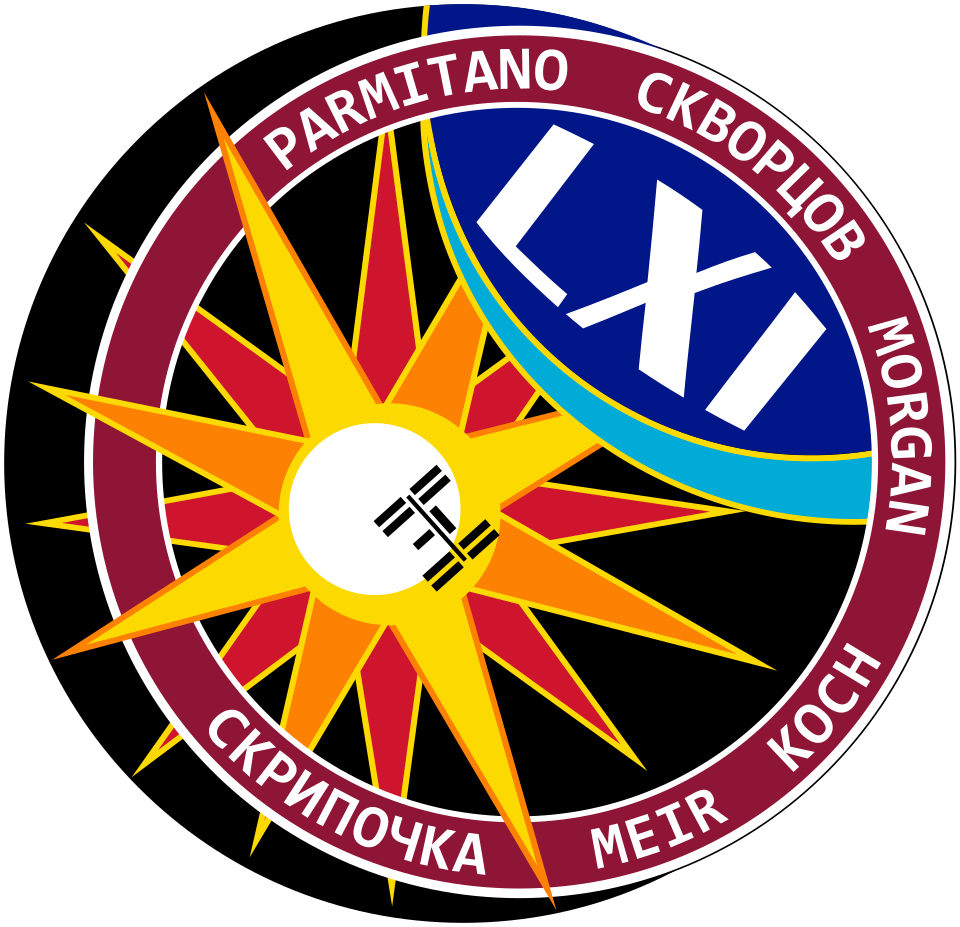 Fayl:ISS Expedition 61 Patch.svg