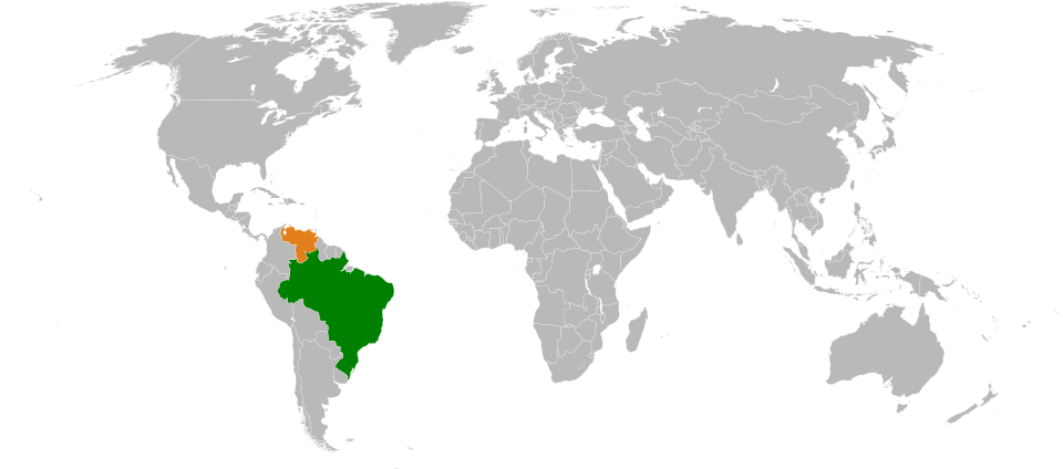 Fayl:Brazil Venezuela Locator.svg