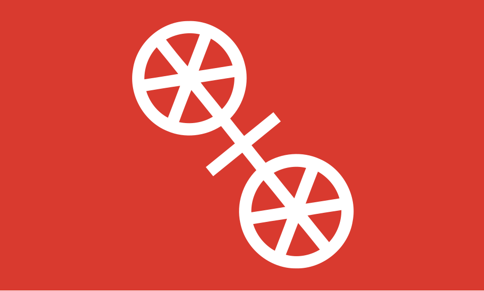 Fayl:Mainz Flagge Hissformat.svg