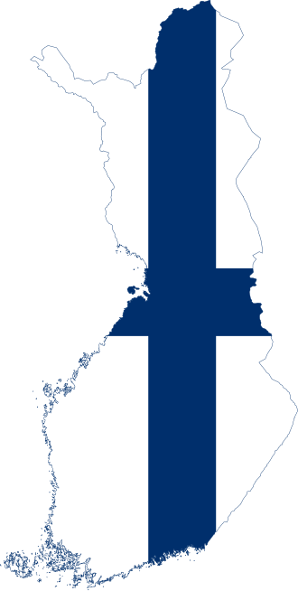 Fayl:Flag-map of Finland.svg