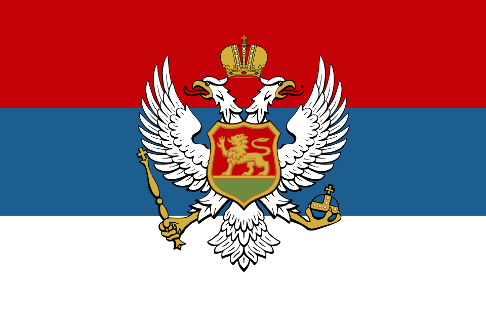Fayl:Flag of Montenegro (1905–1918).svg
