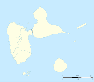 2024-yilgi Yozgi Olimpiada mashʼalasi estafetasi is located in Guadeloupe