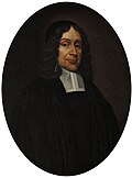 Portret Ralfa Batersta, prezidenta Triniti-kolledja. 1694. Xolst, maslo. Triniti-kolledj, Oksford