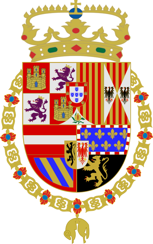 Fayl:Escudo de Felipe II.svg