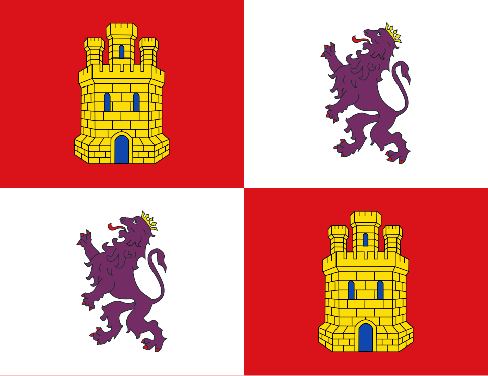 Fayl:Flag of Castile and León.svg