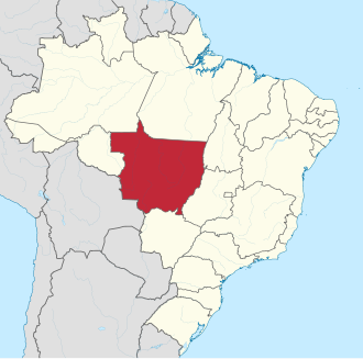 Matu-Grosu xaritada