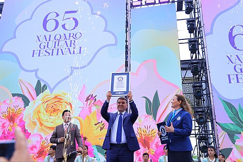 Namangan Ginnesning “Rekordlar kitobi”dan joy oldi