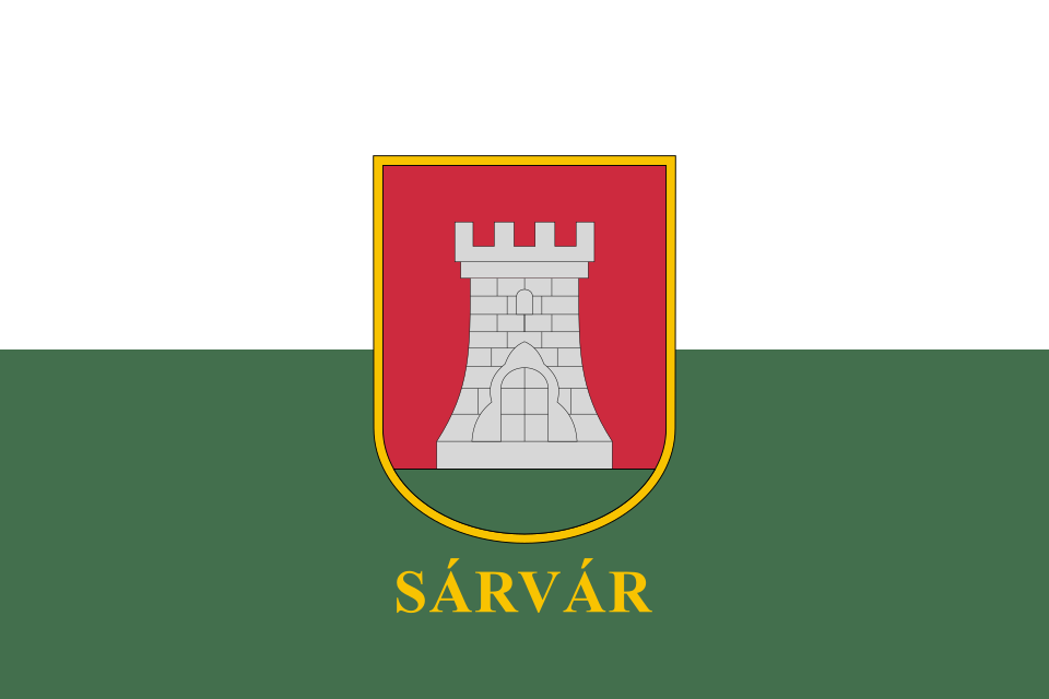 Fayl:Flag of Sárvár.svg