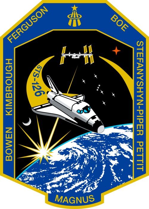 Fayl:STS-126 patch.png