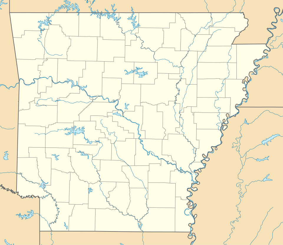 Fayl:USA Arkansas location map.svg