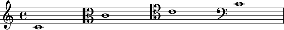 Fayl:Middle C in four clefs.svg